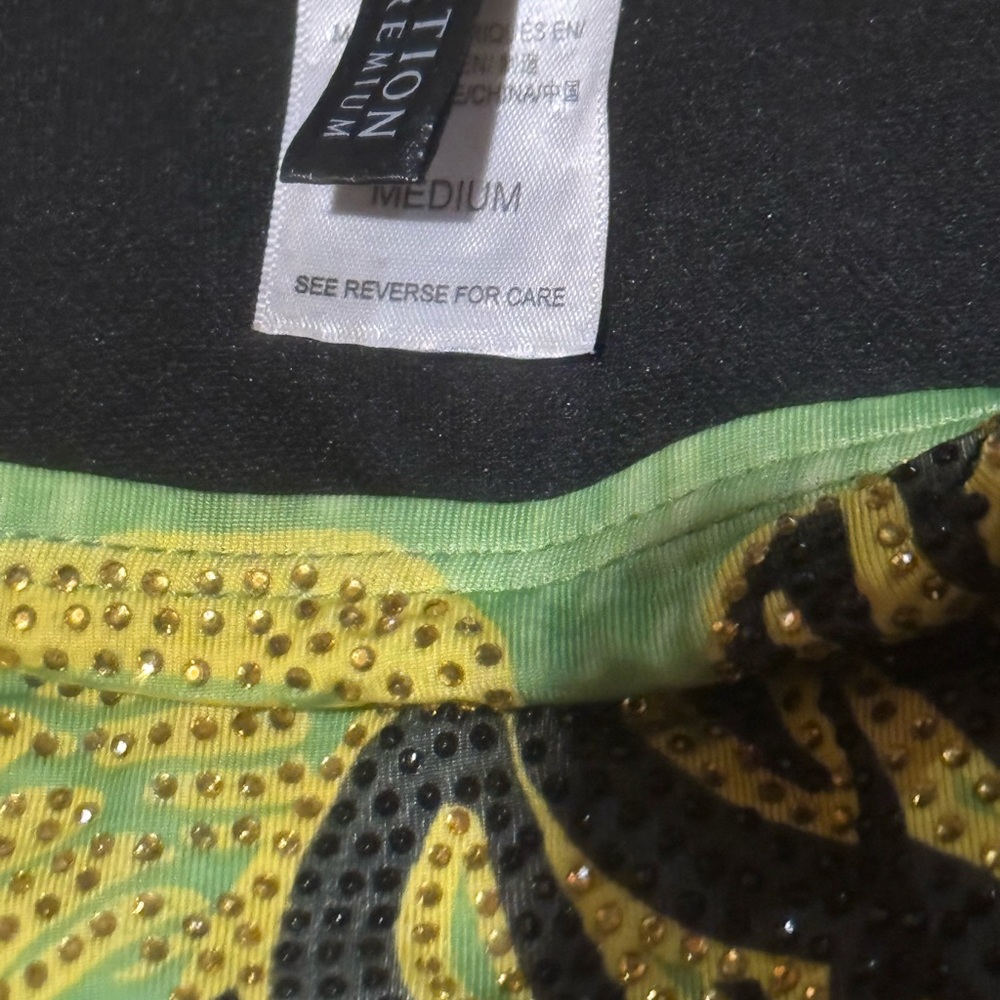 Affliction Green and Yellow Rebels Bikini Bottom (Medium) - Picture 7 of 7